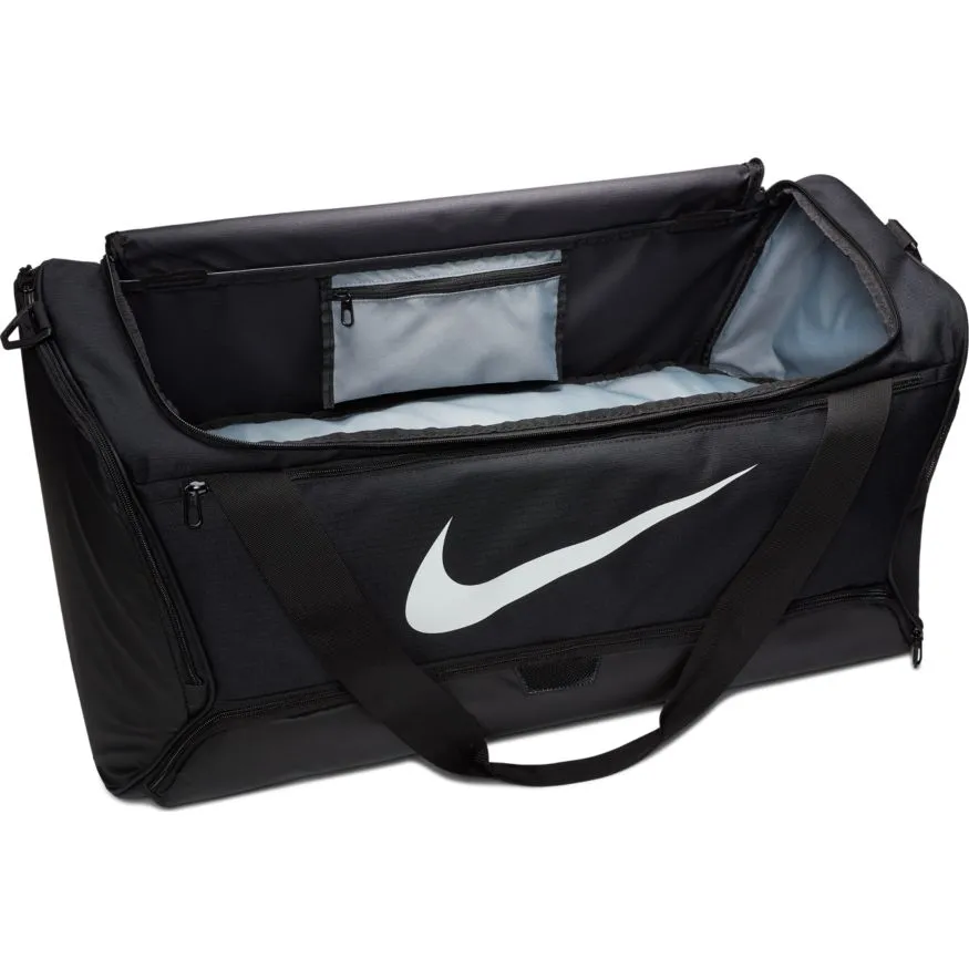 Nike Brasilia Large Duffle Bag - black/black/white