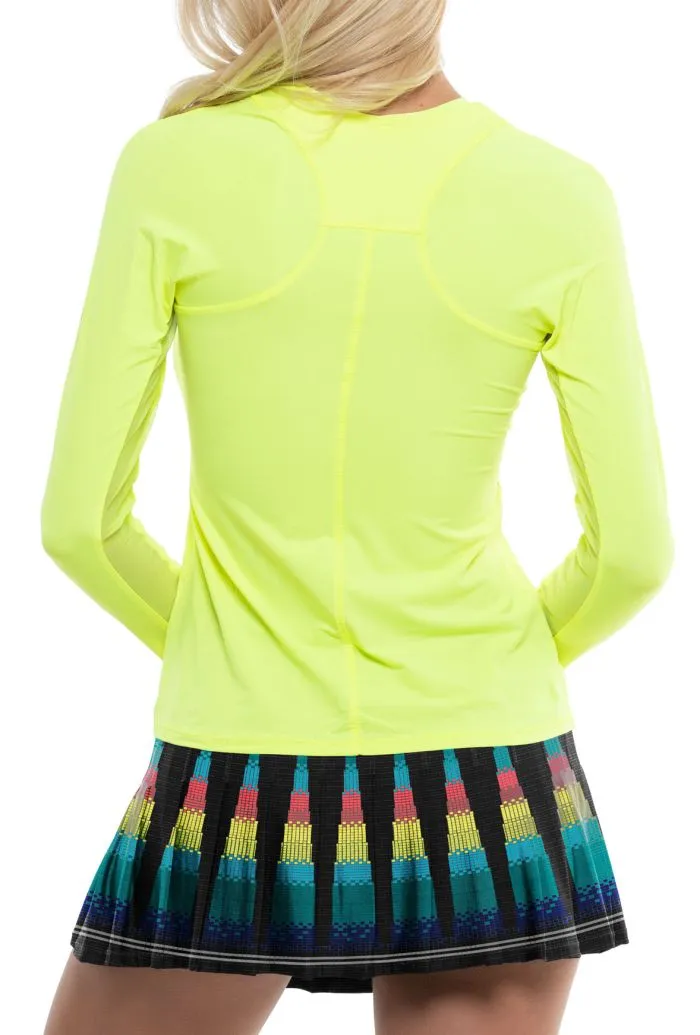lucky-in-love-square-are-you-breeze-l-s-crew-women-neon-yellow-3 Lucky in Love Square Are You? Breeze L/S Crew Women - neon yellow