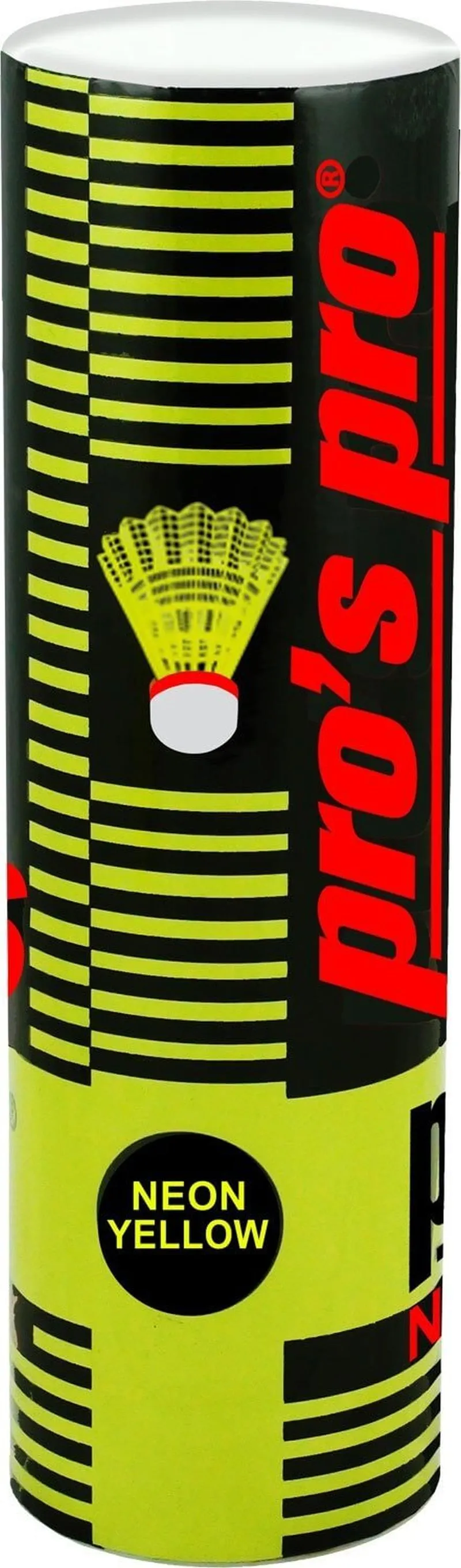 Pro's Pro Nylon Shuttlecock - neon yellow