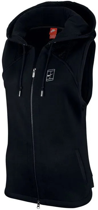 Nike Court Hooded Vest - black/white