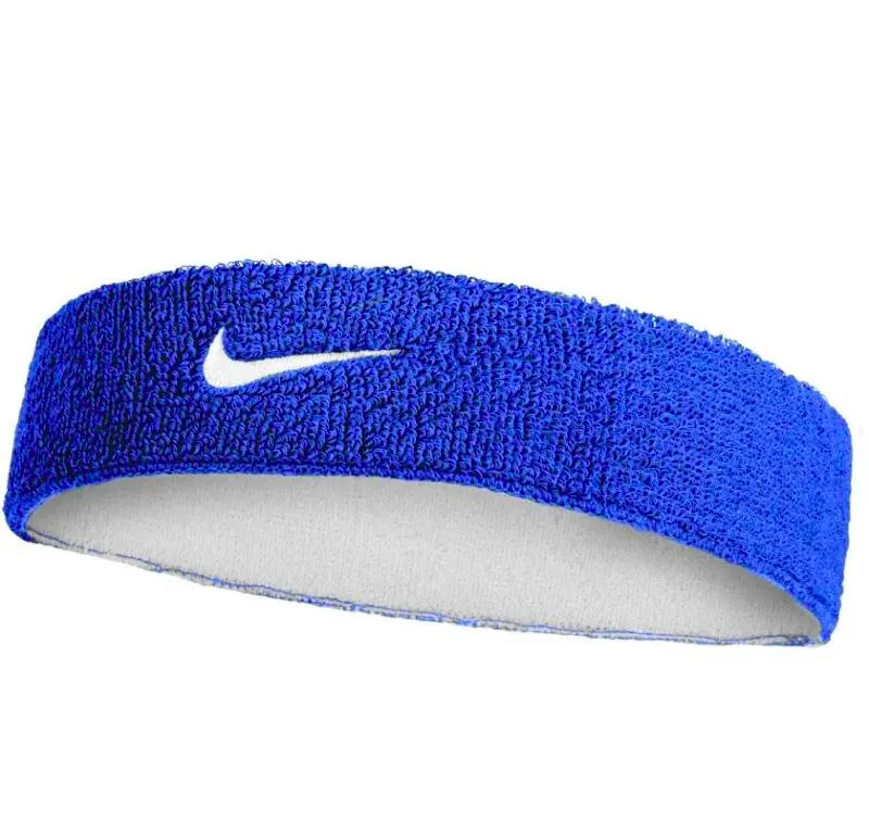 Nike Swoosh Reversible Headband - game royal/white Nike Swoosh Reversible Headband - game royal/white