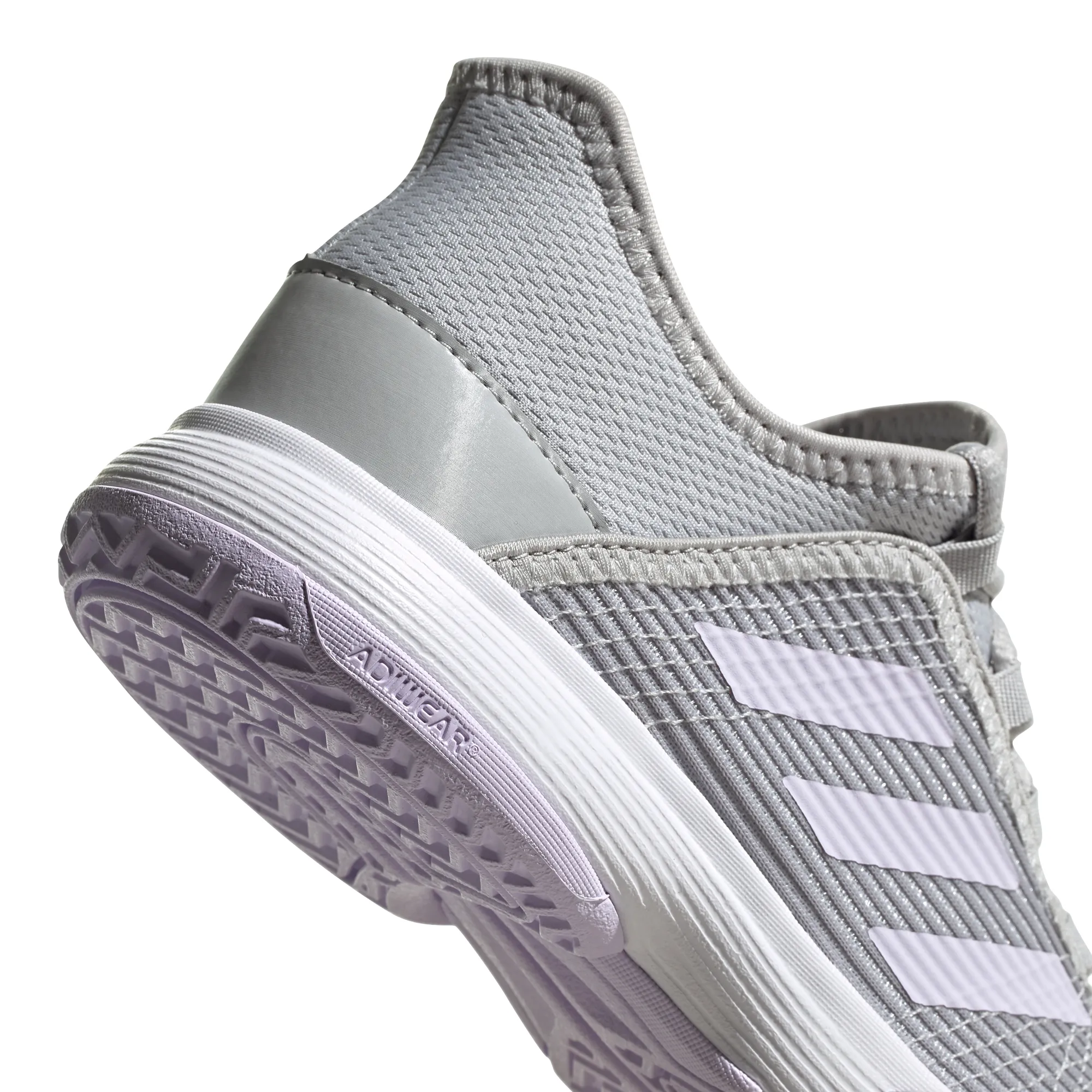 Adidas Adizero Club K - grey two F17/purple tint/white