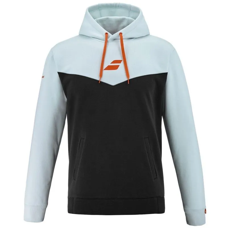Men's Jumper Babolat Exercise Hood - illusion blue - Multicolor
