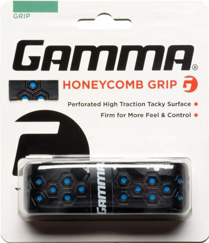 Gamma Honeycomb Grip 1P - black/blue