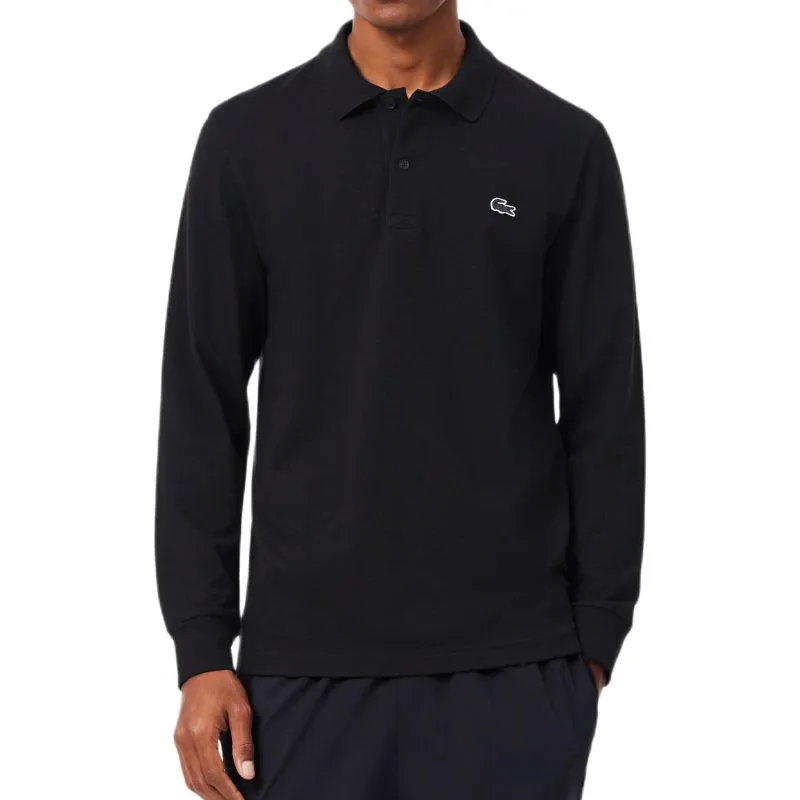 Lacoste Regular Fit Long Sleeved Cotton - black