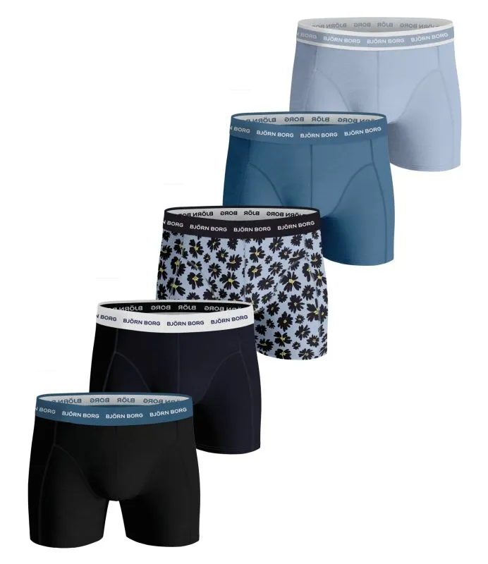 bjorn-borg-shorts-sammy-bb-fourflower-5p-skyway-1 Björn Borg Shorts Sammy BB Fourflower 5P - skyway