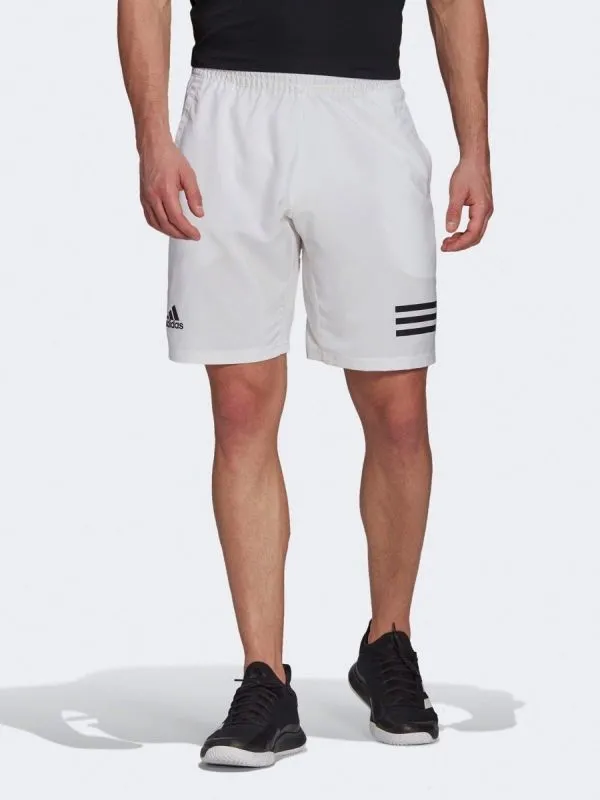 adidas-club-3-stripes-shorts-m-white-black-3 Adidas Club 3-Stripes Shorts M - white/black