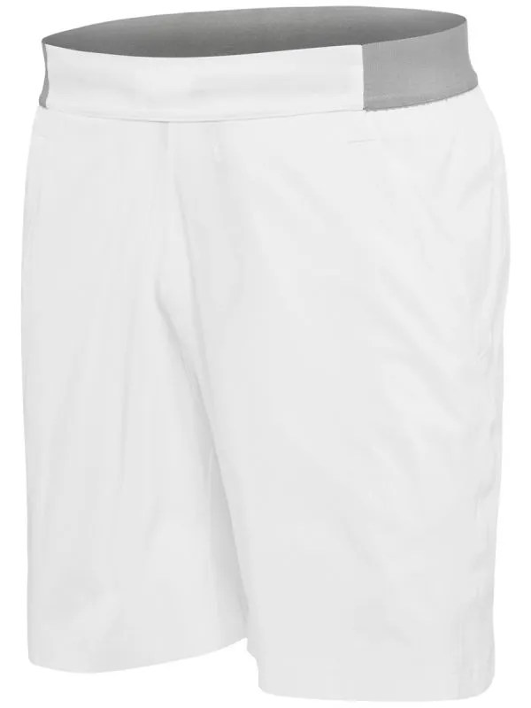 Babolat Performance Short 7" Men - white/silver