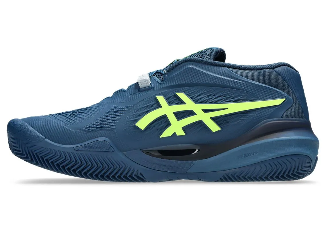 Asics Gel-Resolution X Clay - mako blue/safety yellow