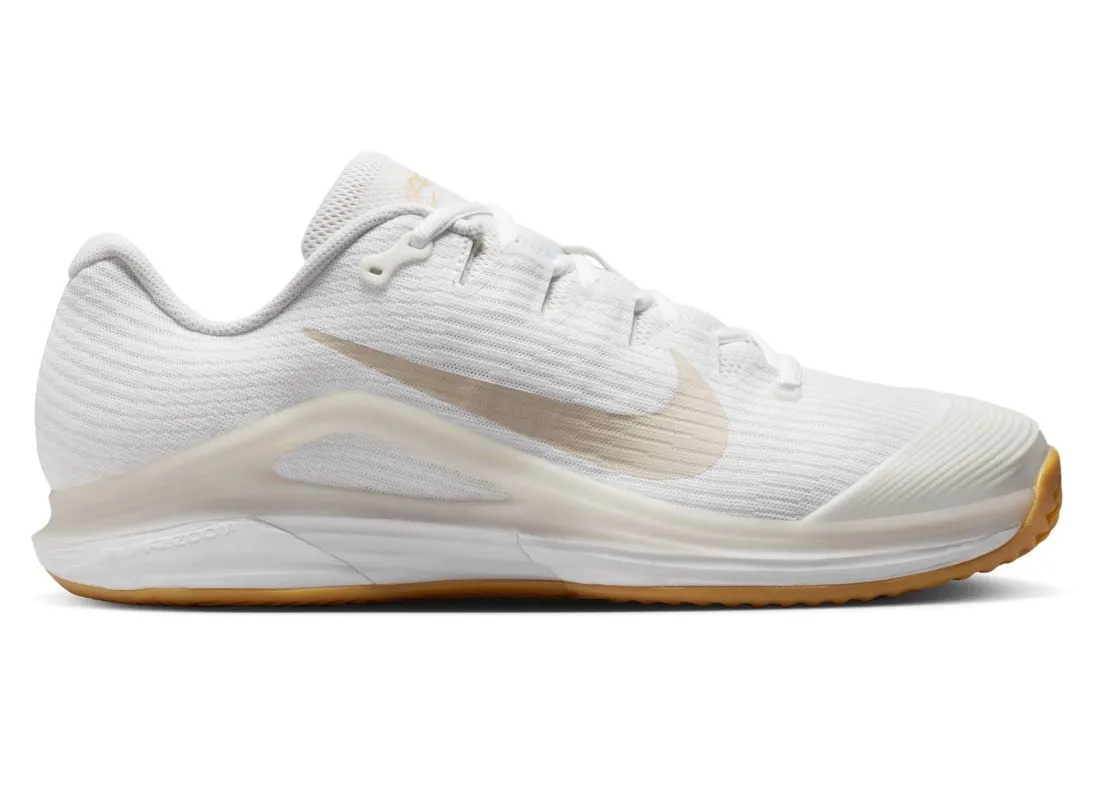 Nike Zoom Vapor 12 Clay - white/lt orewood/linen Nike Zoom Vapor 12 Clay - white/lt orewood/linen