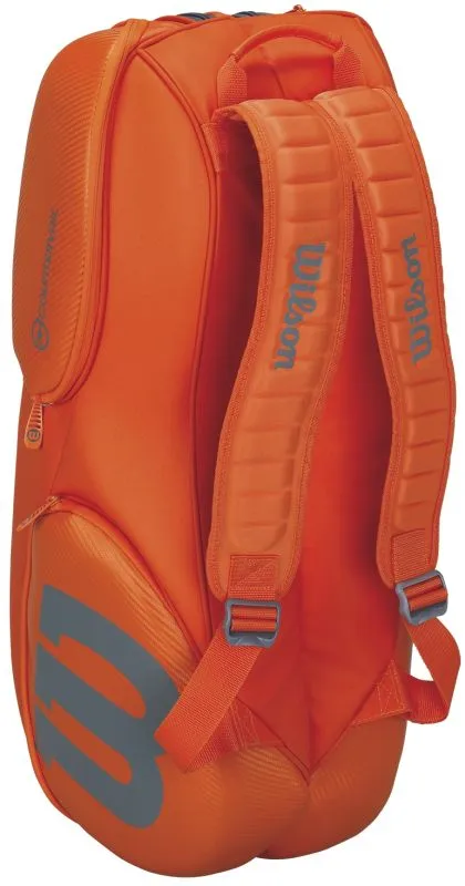 Wilson Vancouver Burn Countervail 9 Pk Bag - orange/grey