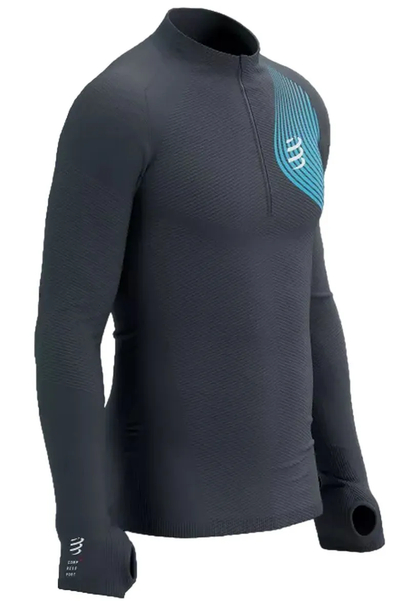 winter-trail-postural-ls-top-m-magnet-hawaiian-ocean-2-PhotoRoom-png-PhotoRoom Compressport Winter Trail Postural Long Sleeve Top - magnet/hawaiian ocean