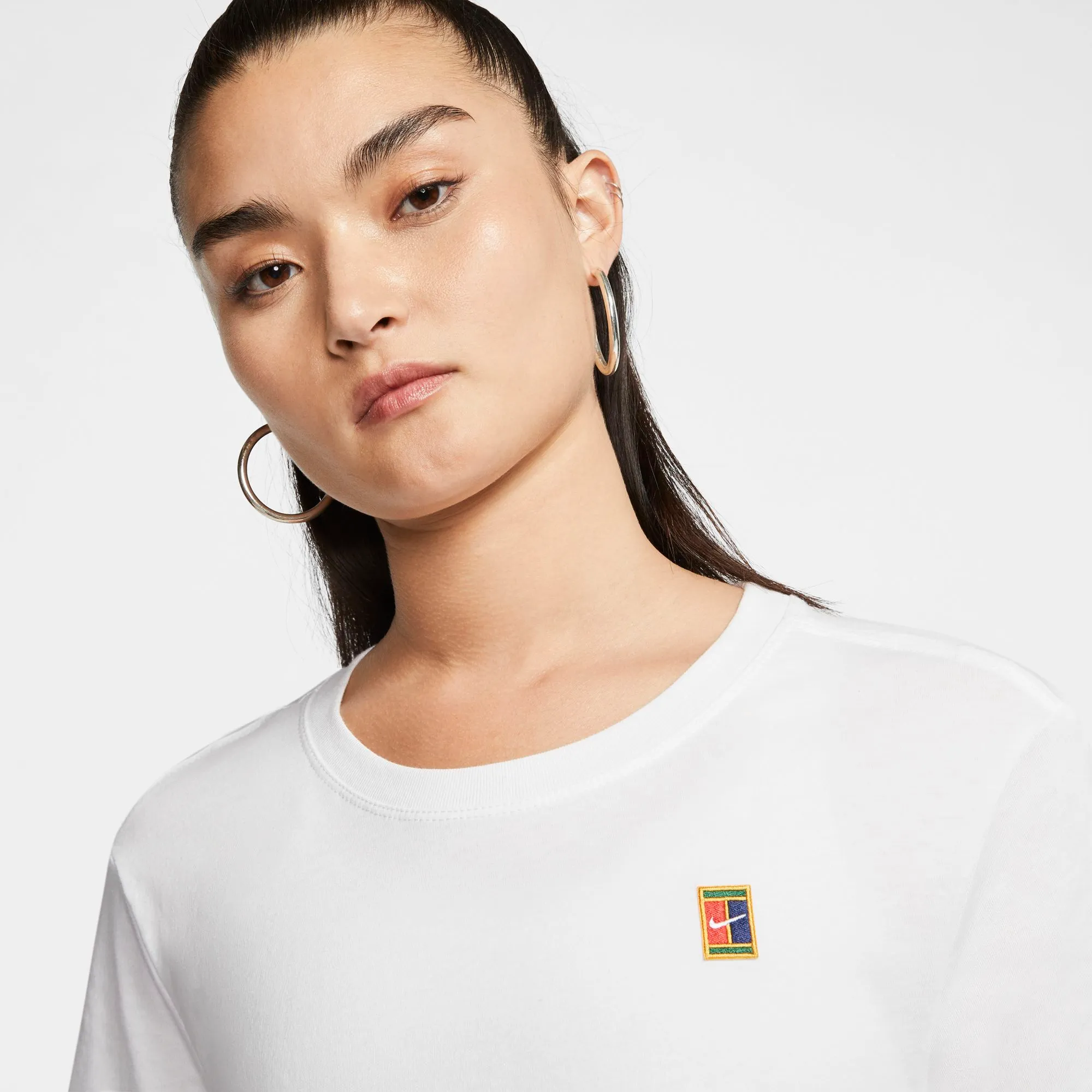 Nike Court Weekend Tee Court Embedded - white