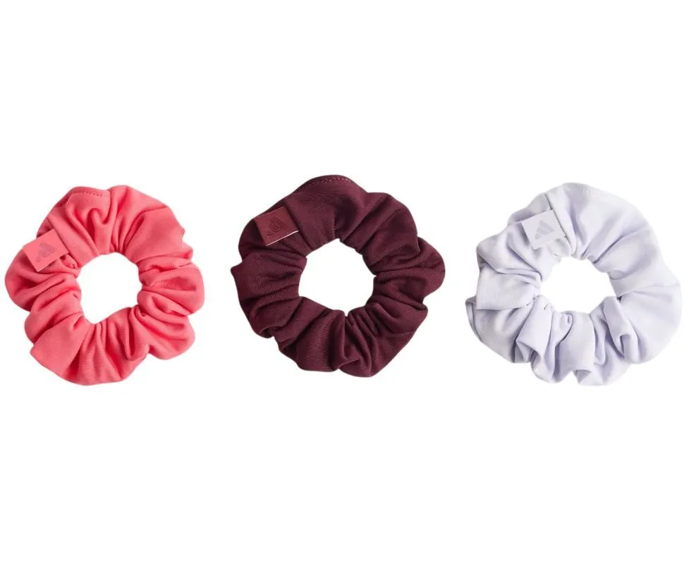 Adidas Scrunchies 3P - pure turbo/maroon/frozen purple Adidas Scrunchies 3P - pure turbo/maroon/frozen purple