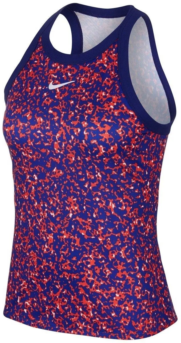 Nike Court Women Dry Tank Printed - regency purple/white
