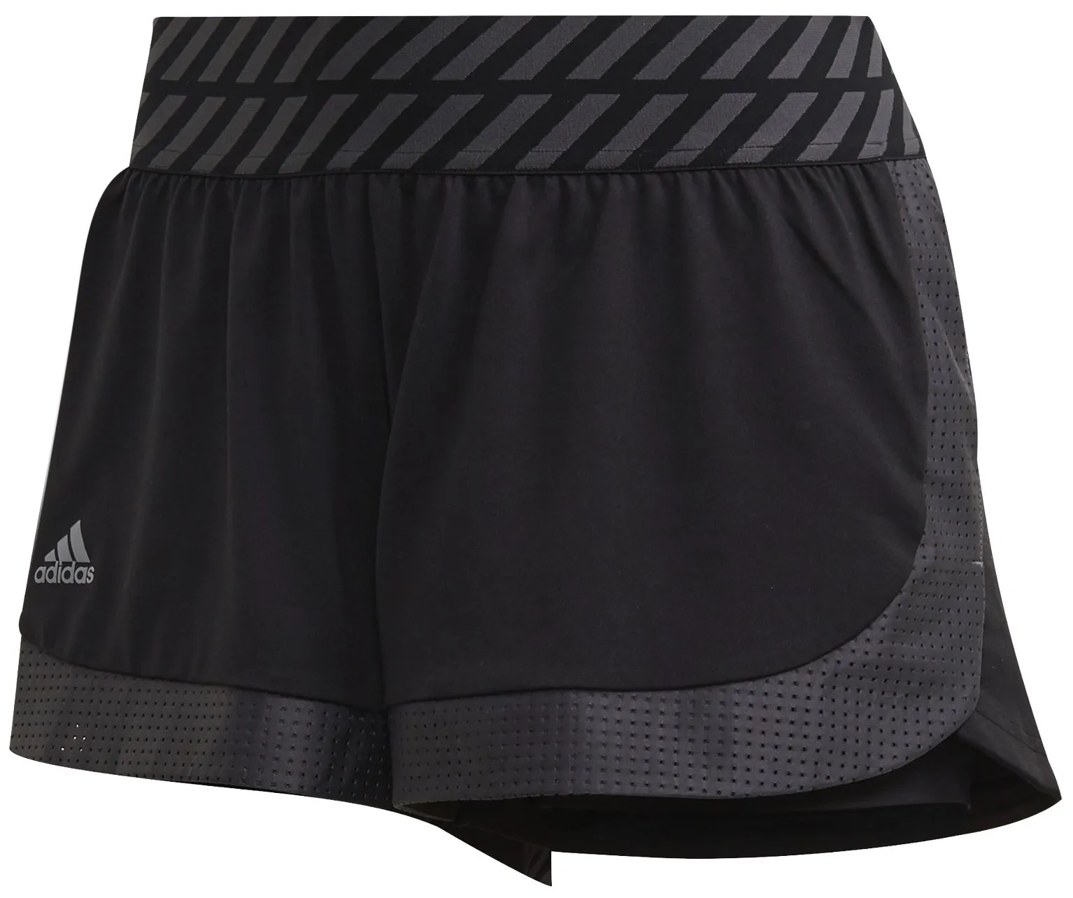 Adidas W T Match Short - black/grey three Adidas W T Match Short - black/grey three