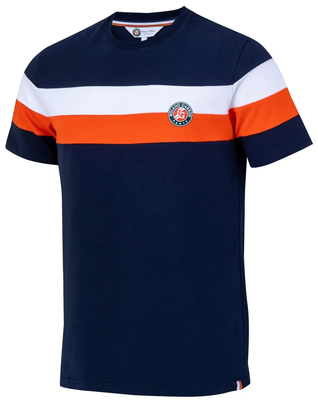 Roland Garros Tee Shirt Stripes