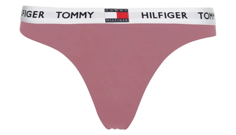 UW0UW02198-T1A-1 Tommy Hilfiger Thong 1P - english pink