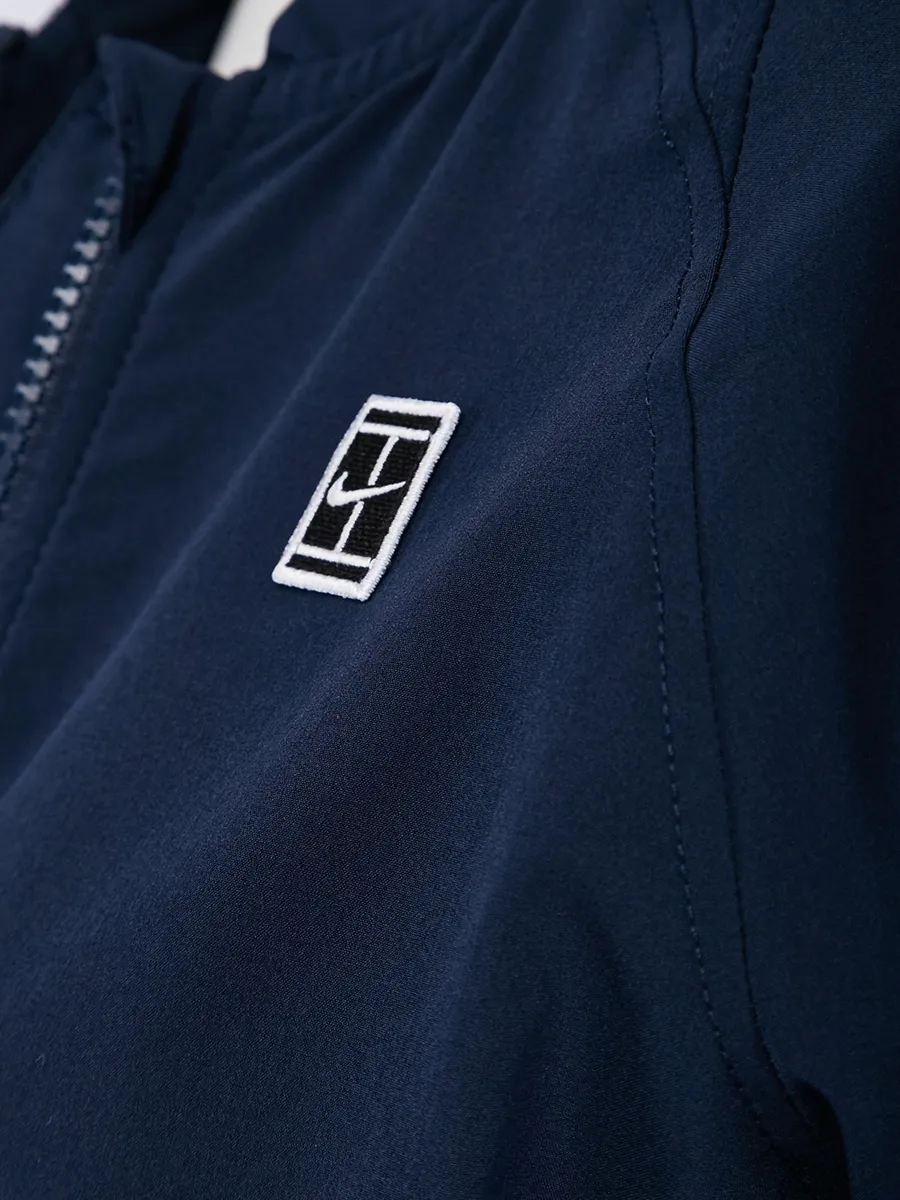 Nike Court Woven Warm Up - obsidian/obsidian/white