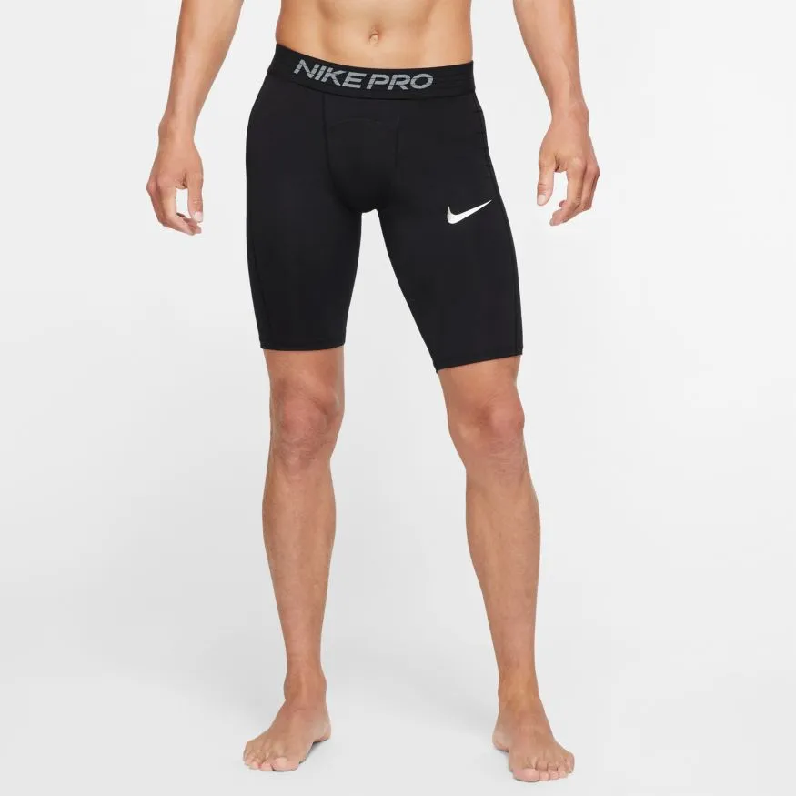 nike-pro-short-long-black-white-7 Nike Pro Short Long - black/white