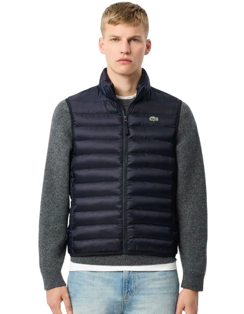 Lacoste Water Repellent Puffed - navy blue