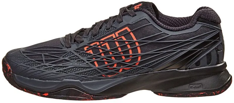 Wilson Kaos - ebony/black/fiery coral
