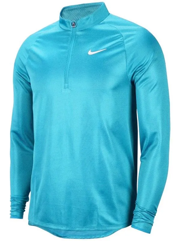 Nike Court Challanger Top LS - neo turq/white Nike Court Challanger Top LS - neo turq/white
