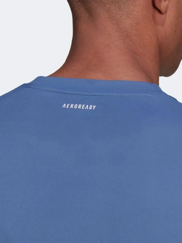 adidas-club-3-stripes-tee-m-crew-blue-white-4 Adidas Club 3-Stripes Tee M - crew blue/white