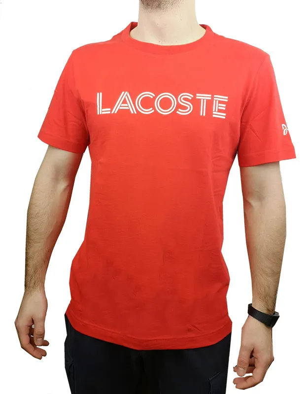 Lacoste Novak Djokovic T-Shirt - red/white