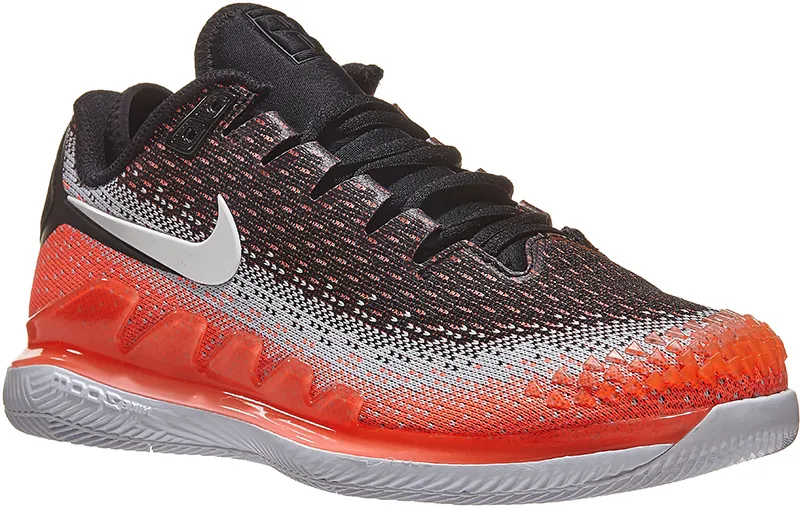 Nike WMNS Air Zoom Vapor X Knit - black/white/hot lava/wolf grey