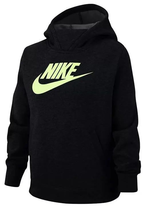 Nike Sportswear Pullover Hoodie - black/barely volt