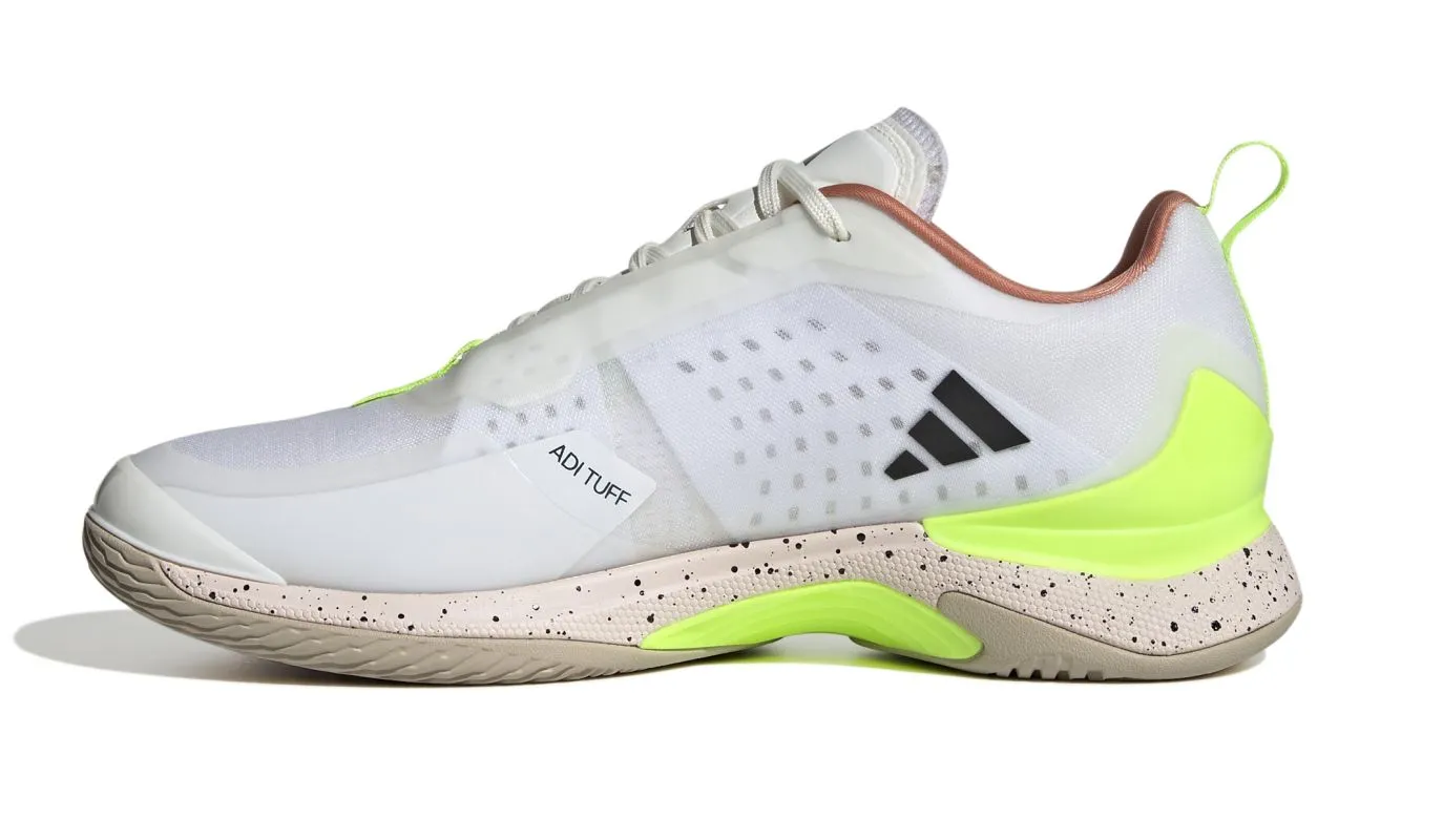 Adidas Avacourt - white/core black/lucid lemon