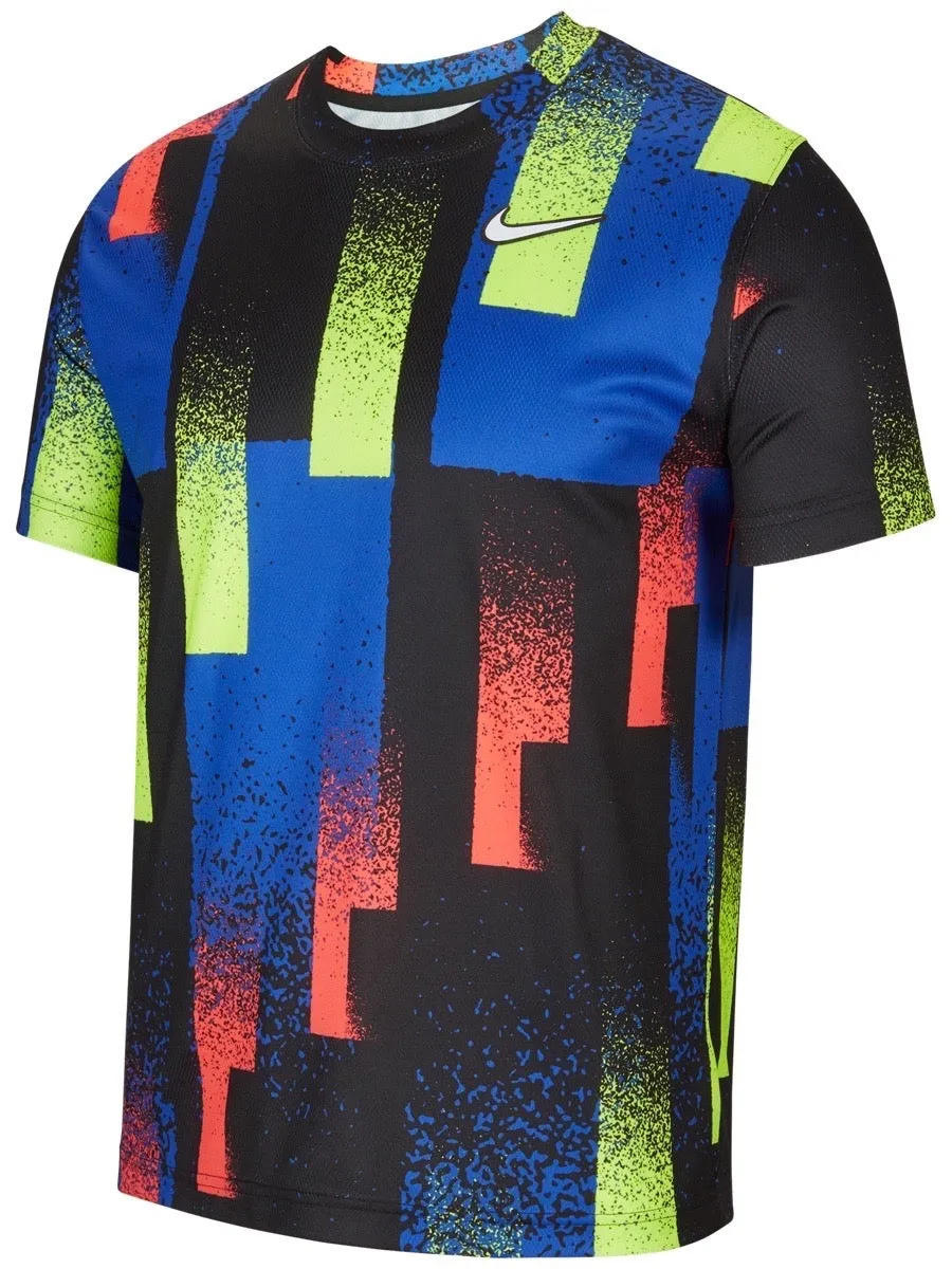 nike-court-dry-top-print-hyper-royal-white-1 Nike Court Dry Top Print - hyper royal/white