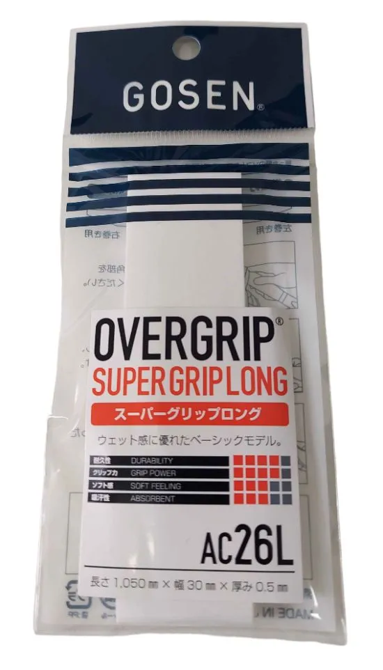 Gosen Super Overgrip Long 1P