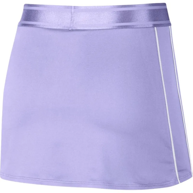 Nike Court Dry Skirt - purple agate/white/white/purple agate