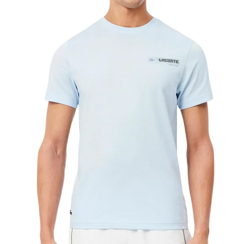 Lacoste Ultra Dry Printed Sport - light blue/blue