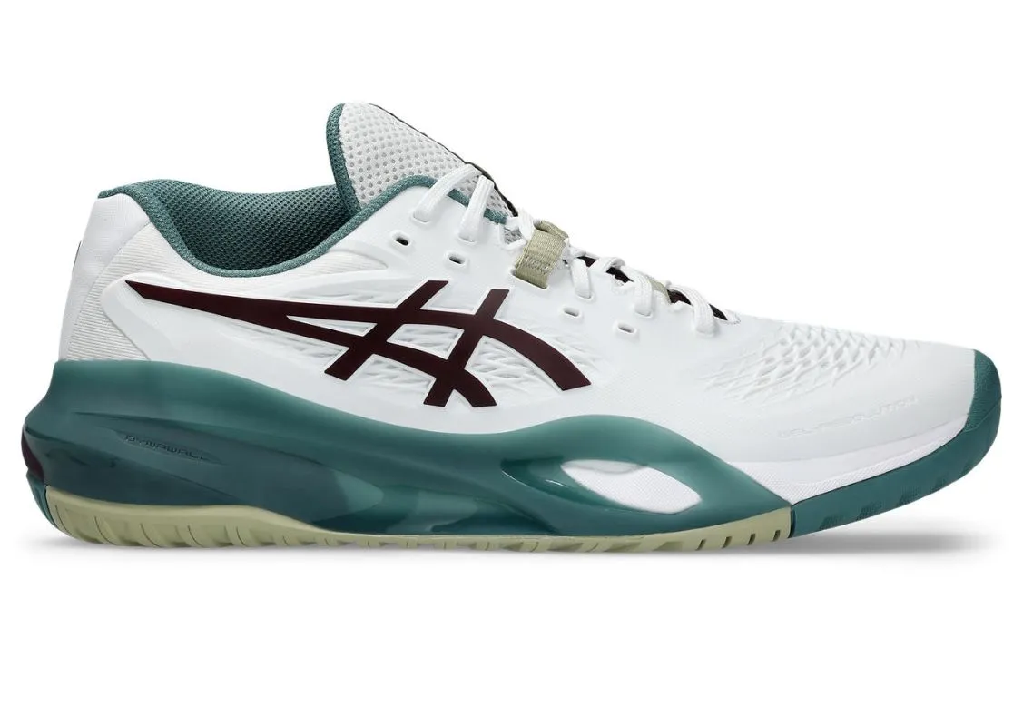 Asics Gel-Resolution X - white/dark aubergine
