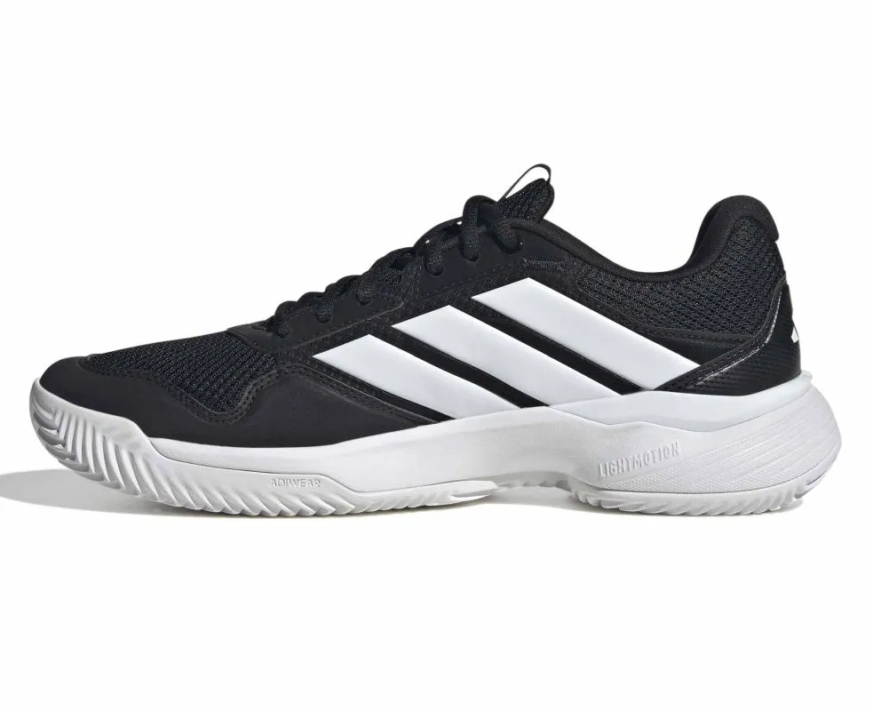 Buty tenisowe Adidas GameCourt 3 M Clay - core black/footwear white/footwear white
