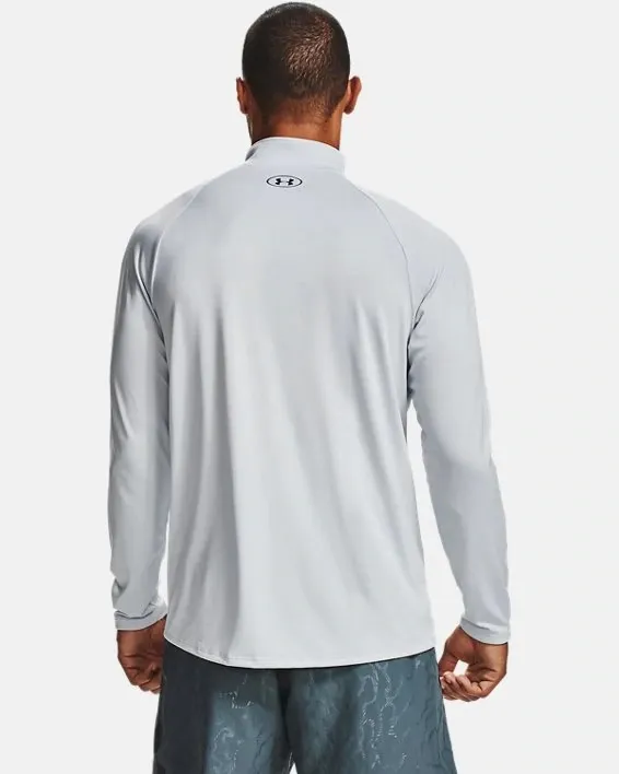under-armour-ua-tech-2-0-1-2-zip-halo-grey-2 Under Armour UA Tech 2.0 1/2 Zip - halo grey