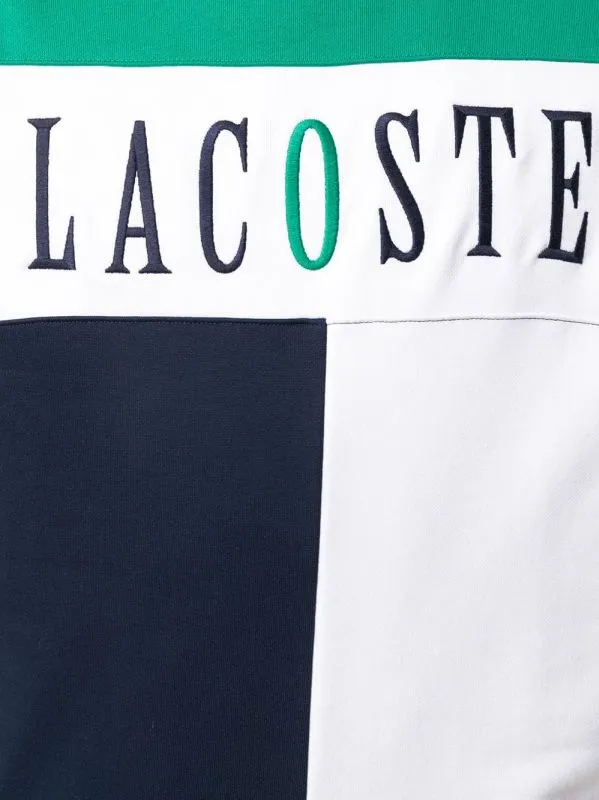 Lacoste Men's SPORT Roland Garros Edition Fleece Sweatshirt - navy blue/white/green/w