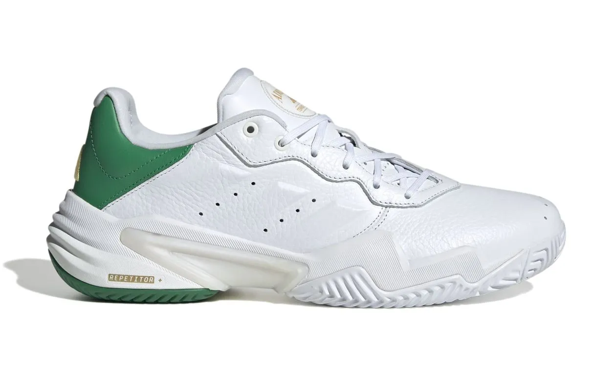 Men’s shoes Adidas Barricade 13 M Leather - white/cloud white/cloud white - White