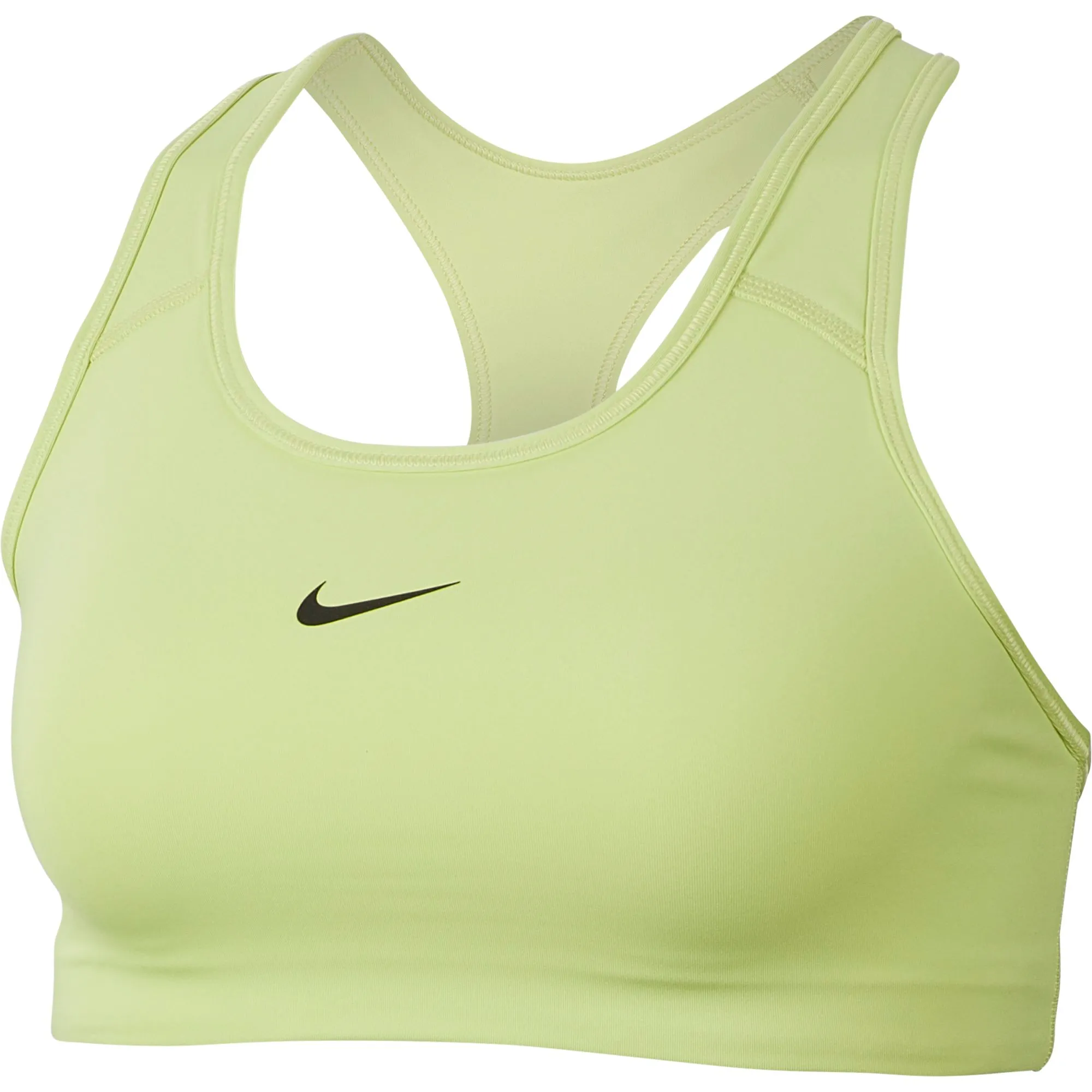 nike-swoosh-bra-pad-limelight-black-1 Nike Swoosh Bra Pad - limelight/black