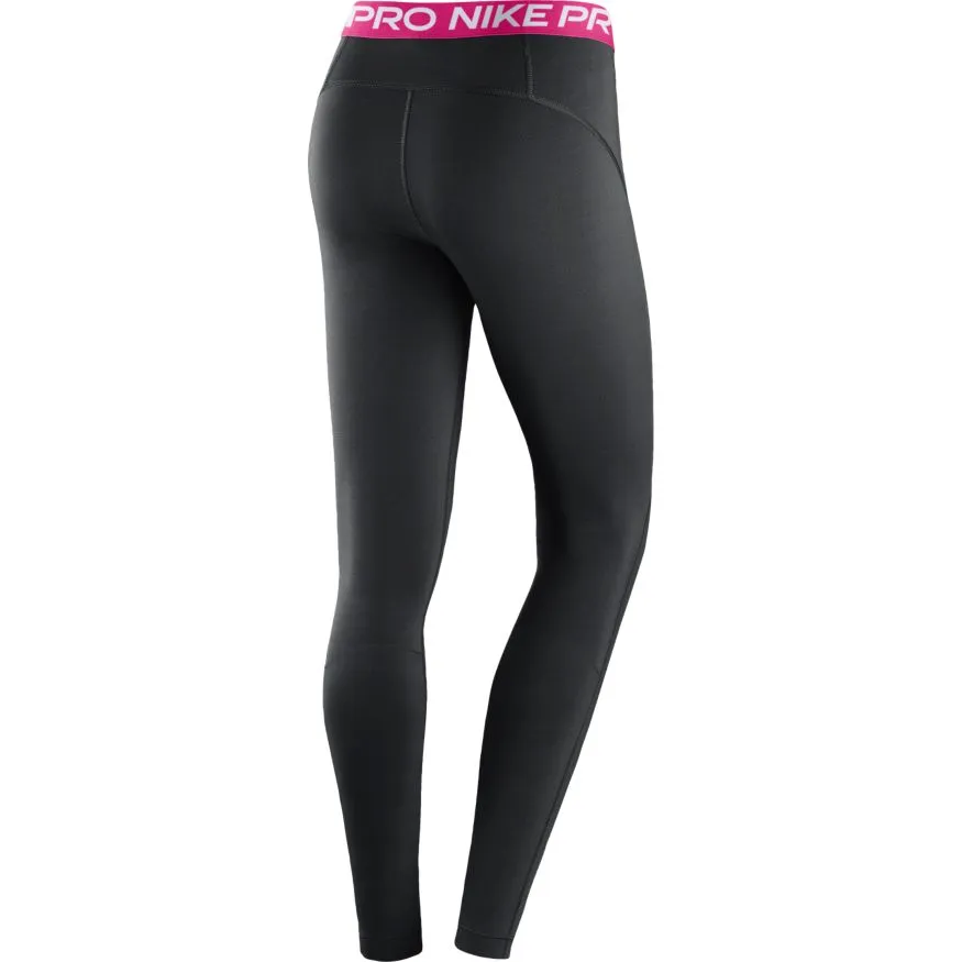 Nike Pro 365 Tight W - black/fireberry/white