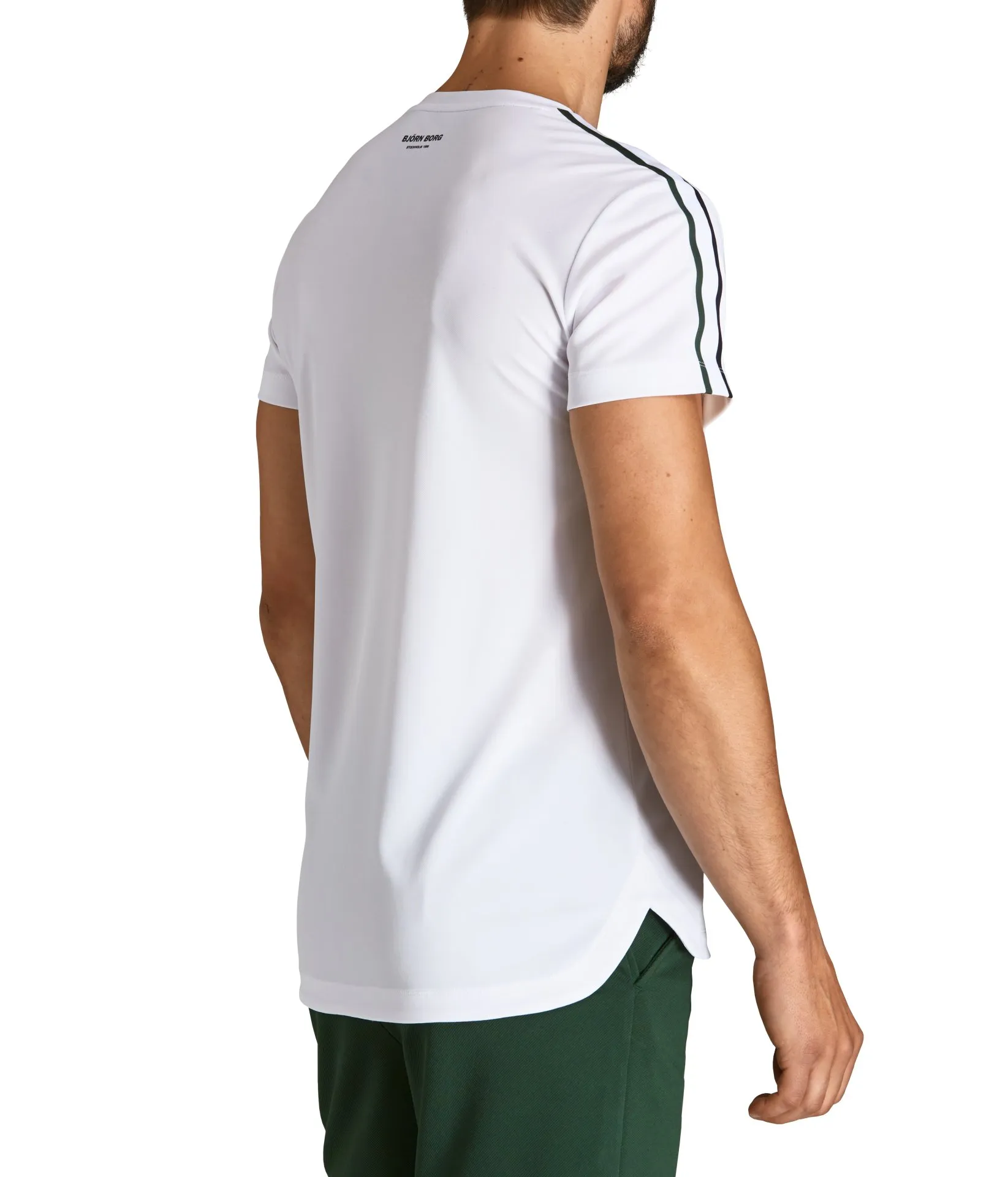 Björn Borg Tee Tomlin M - brilliant white