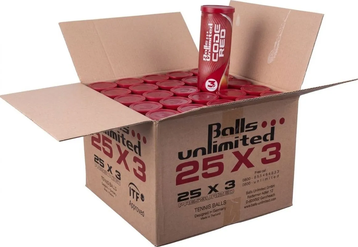 Balls Unlimited Code Red 25x3B Balls Unlimited Code Red 25x3B