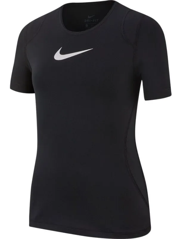 nike-pro-top-ss-black-white-1 Nike Pro Top SS - black/white