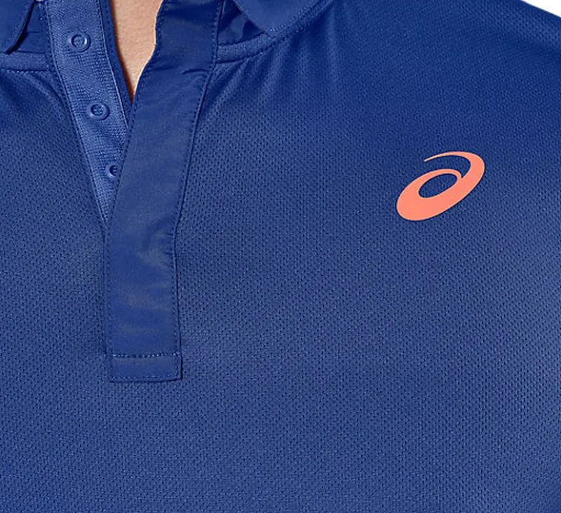 Asics Club Polo-Shirt - asics blue
