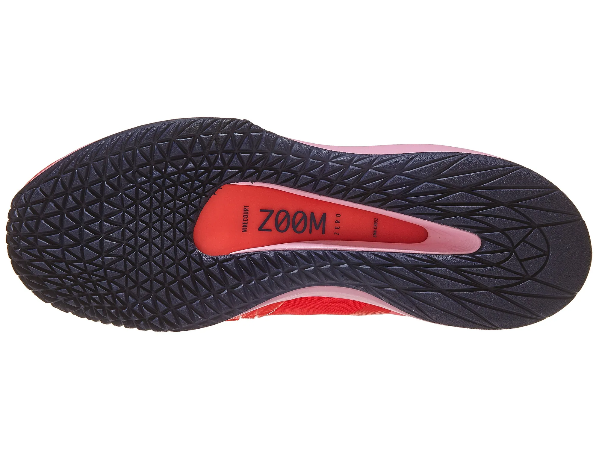 Nike W Court Air Zoom Zero - laser crimson/blackened blue/pink