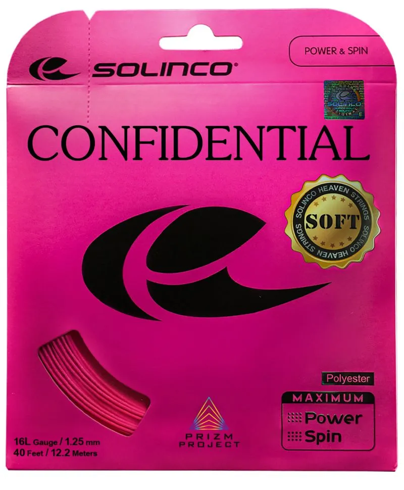 Solinco Confidential Soft (12m) - pink