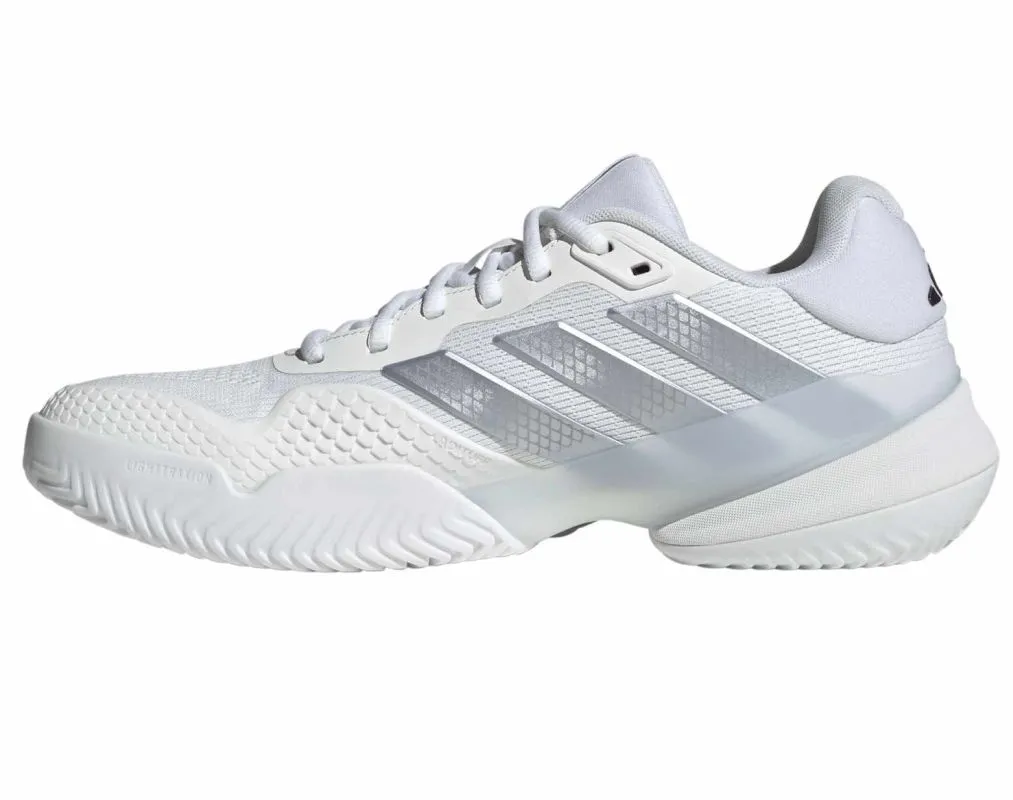 Adidas Barricade 14 M - cloud white/tech grey metallic/maroon